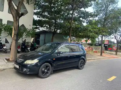 Mazda Premacy, 7 мест, бензин, автомат, черный, отличное состояние