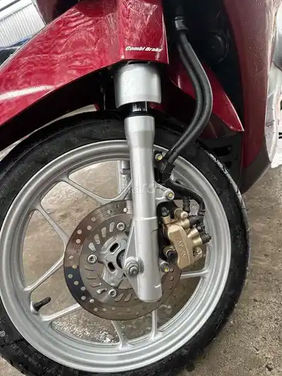 Honda SH Mode 125 2019 Бордовый 20000 км с номерами Хошимина