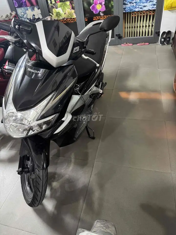 Honda Air Blade 2010 Черно-серебристый