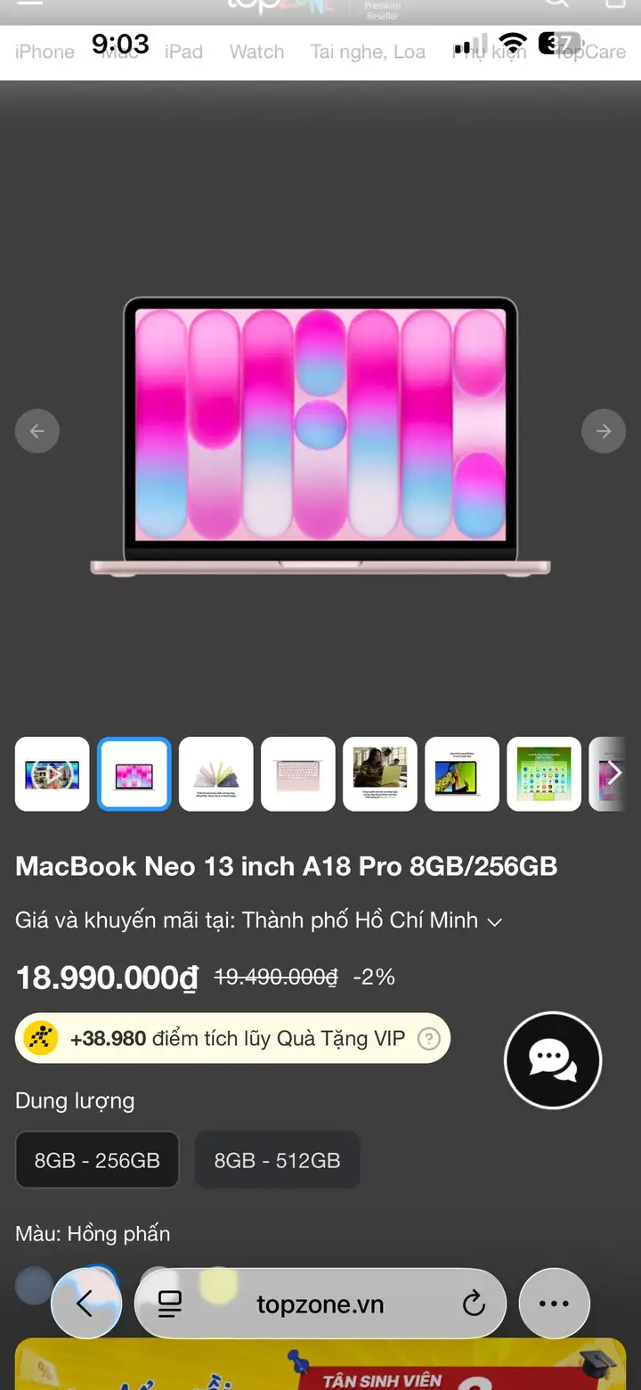 MacBook Neo + Apple Magic Mouse