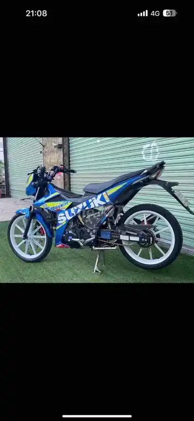 Suzuki Raider Синий, механическая коробка передач