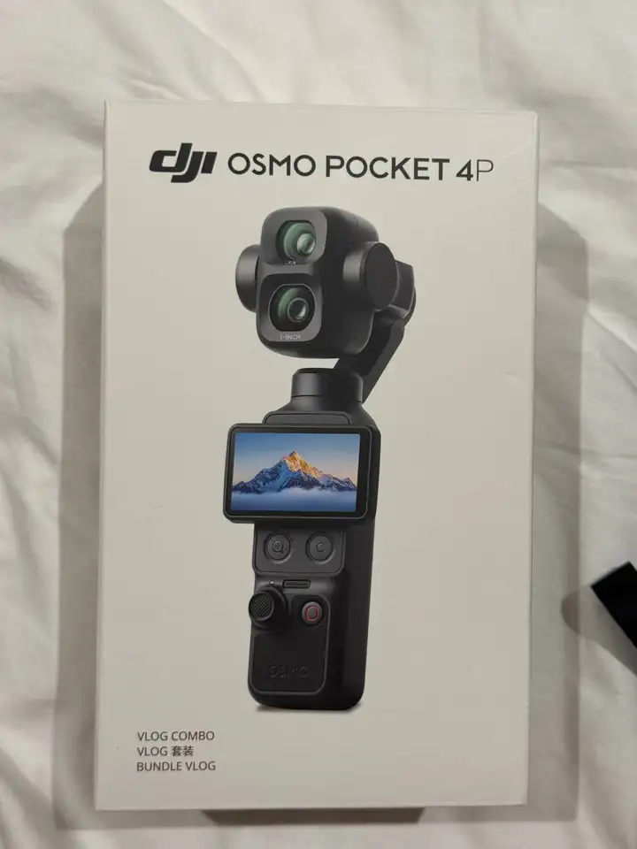 DJI Osmo Pocket 4P Vlog Combo