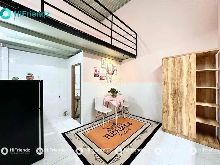 Duplex высокий этаж Phan Văn Trị рядом с IUH, VLU ✅ Есть кондиционер