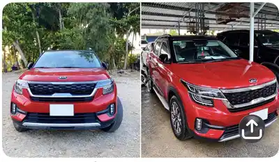 KIA Seltos 2020 Premium 1.4 AT красный