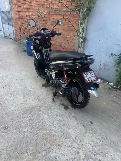 Yamaha Nouvo 5 FI 2012 Черно-фиолетовый