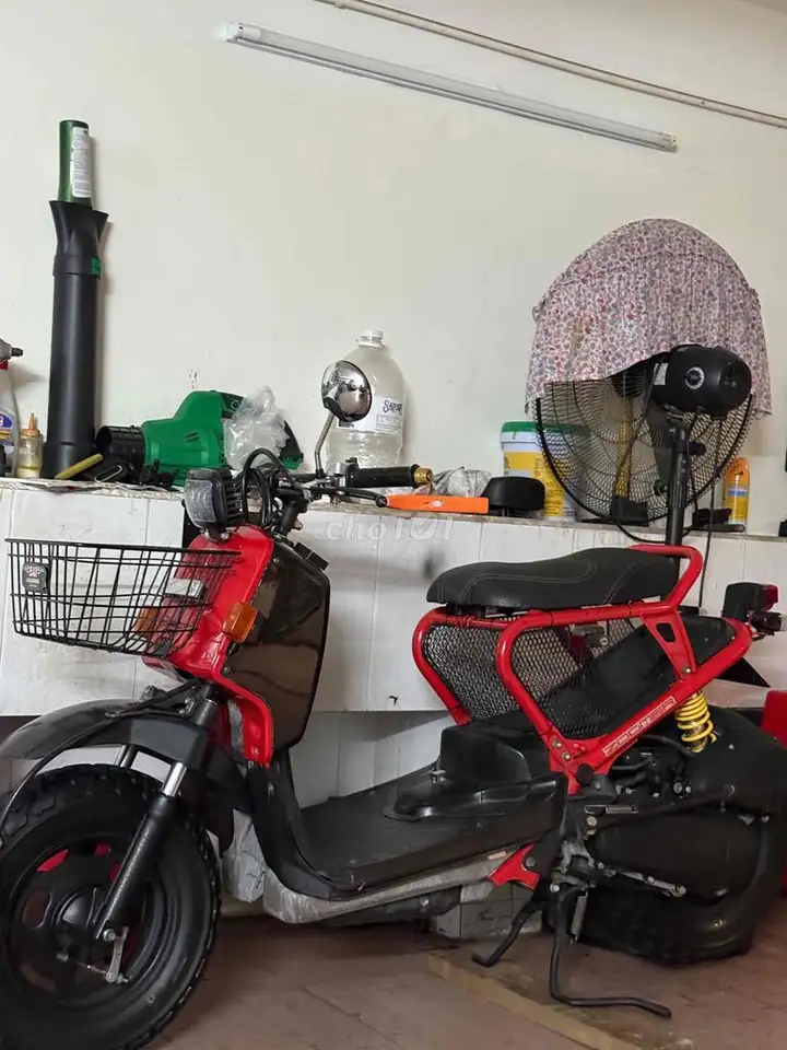 Мопед 50cc, красный/черный
