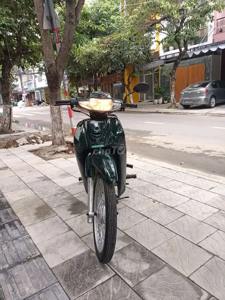 Honda Wave черно-зеленый
