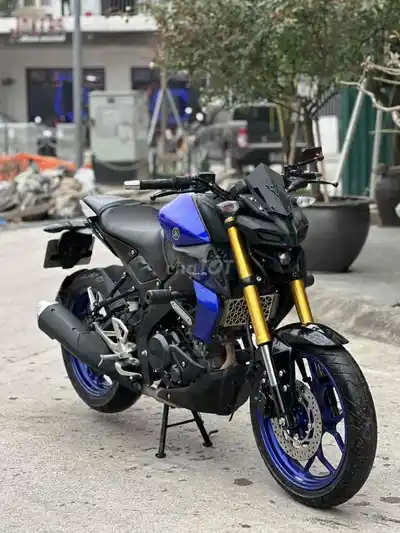 Yamaha MT-15 2021 12 000 км черно-синий