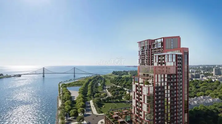 Квартиры Sun Symphony 5, вид на реку Хань, центр Дананга