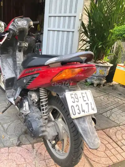 Honda Click 2011 Красно-Черный 108cc