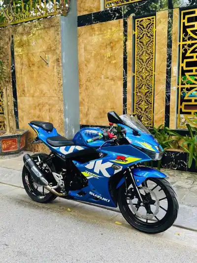 Suzuki GSX-R150 2020 черно-синий Смарт-ключ отличное состояние
