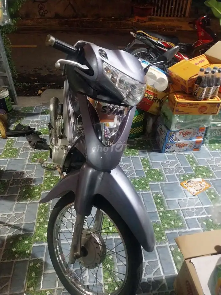 SYM Angel 100 серая, механика