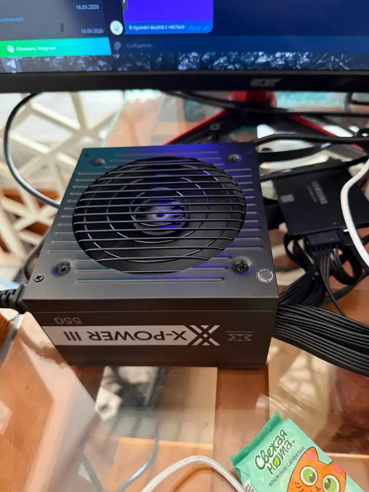 Сборка ПК RTX 5060 Ryzen 7 5700G 64 ГБ + монитор Acer Nitro 27" 280 Гц