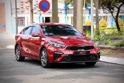 KIA Cerato 2021 Premium 70 000 км, красный