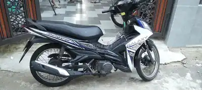 Мопед SYM Galaxy 50cc, синий/черный/белый