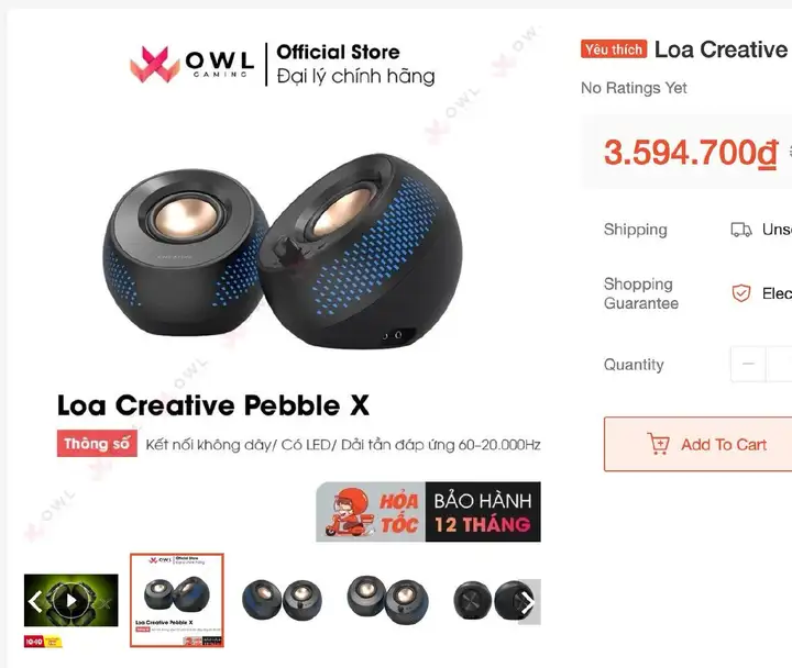 Колонки Creative Pebble X