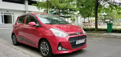 Номер Хюндай Гранд i10 2017 красный