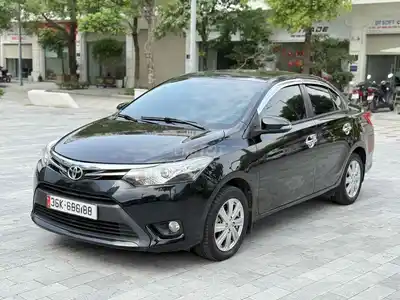 Toyota Vios 2017 G 70 000 км черный