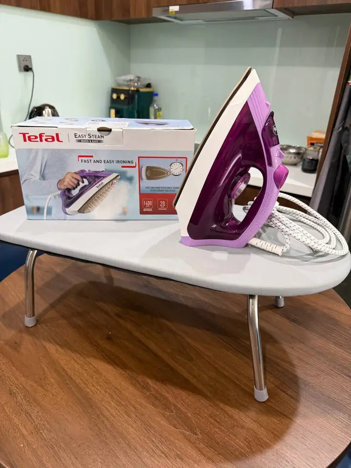 Плойка 25 мм, утюг Tefal, гладильная доска