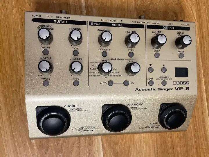 Boss VE-8 Acoustic singer