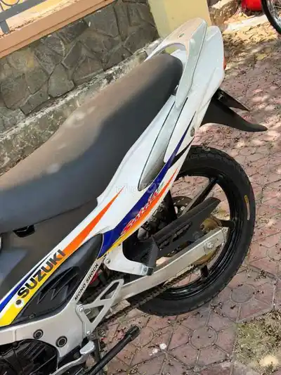 Сузуки RGV 2003 Синий Белый Черный