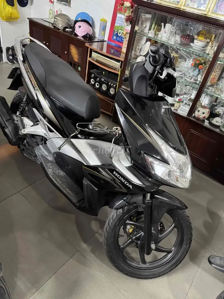 Honda Air Blade 2010 Черно-серебристый