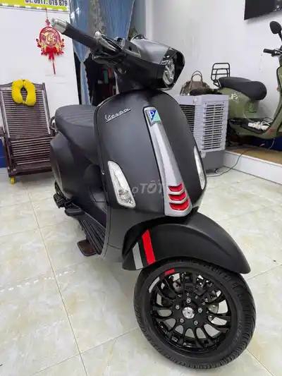 Piaggio Vespa Sprint iGet ABS 2022 Черный Матовый