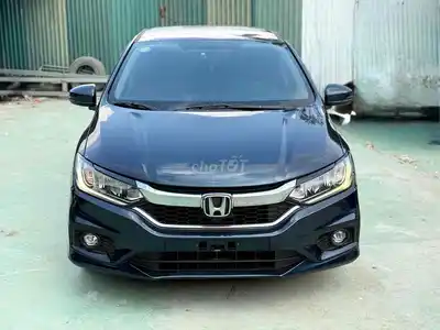 Honda City 2018 1.5 TOP 100 000 км, синий