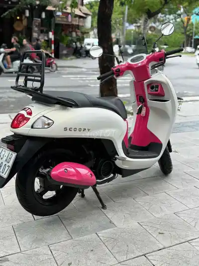 Honda Scoopy 2025 белый, розовый б/у