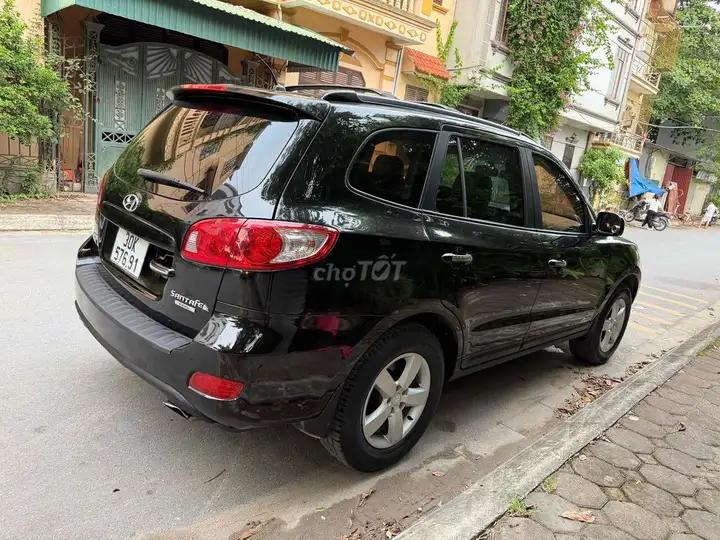 Hyundai Santa Fe 2008, автомат, черный, полный комплект