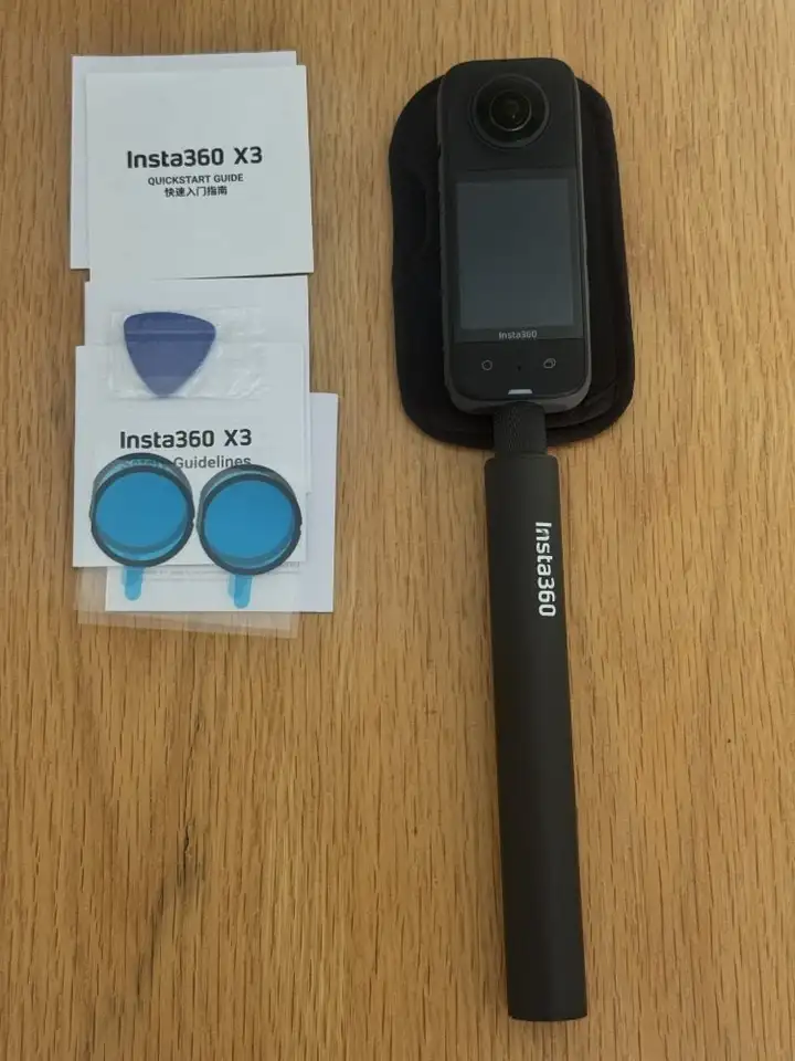 Insta360 X3 + Шоссейный велосипед
