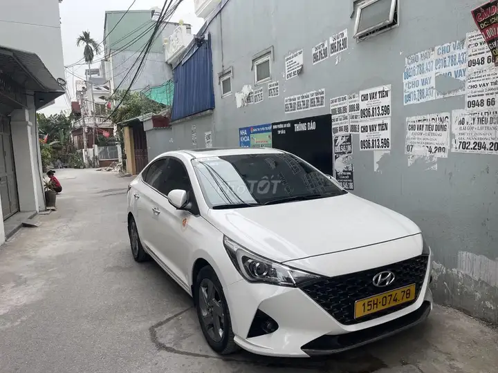 Hyundai Accent 2022 Белый, пробег 50 тыс. км