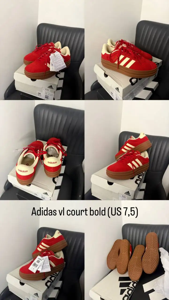 Adidas Vl Court Bold, Nike Calm Elevation, Nike M2K Tekno