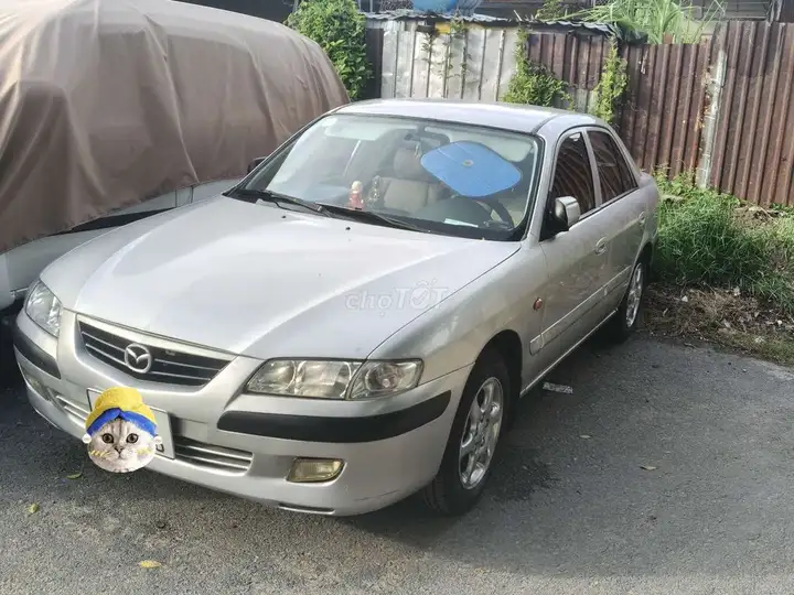 Mazda 626, полная комплектация, серебристый