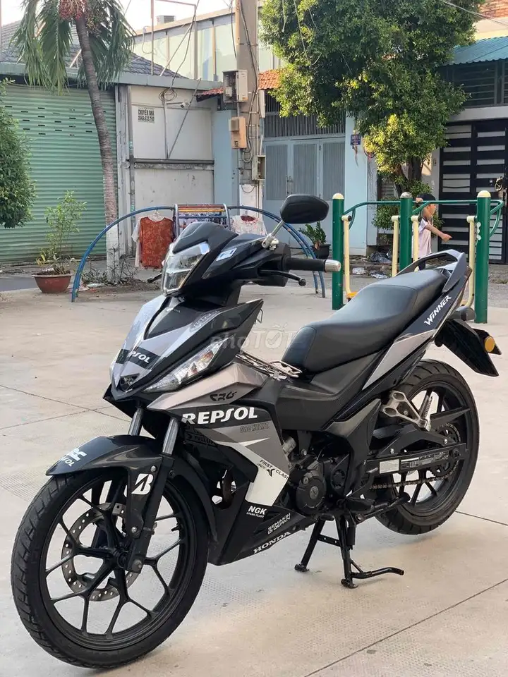Honda Winner V1, черно-серебристый, спец. версия