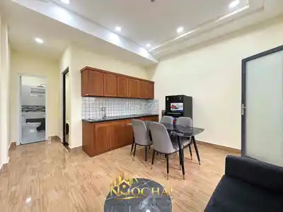 Квартира 1 спальня + 1 гостиная, 40 м2, полная мебель, Ле Дык Тхо