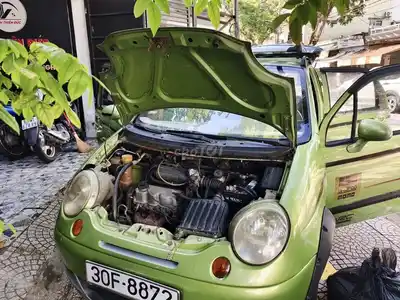 Daewoo Matiz 2017 зеленого цвета