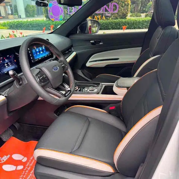 Ford Territory Sport 2025, пробег 4000 км, белый