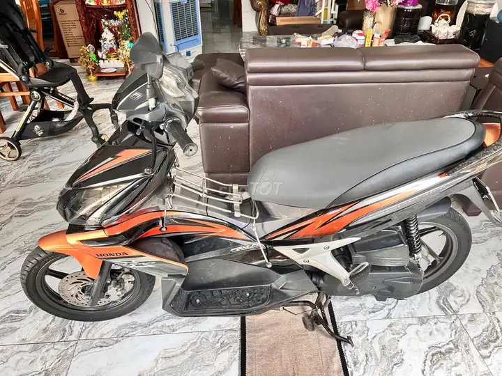 Honda Air Blade Thai FI 2009 оранжево-черный, домашний