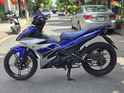Зеленый ручной конический мотоцикл Yamaha Exciter 150