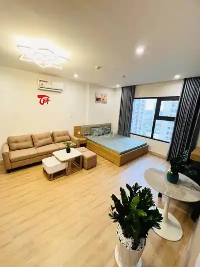 Аренда квартиры-студии с мебелью и техникой в Vinhomes Ocean Park