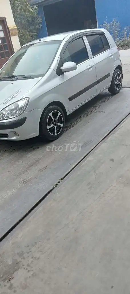 Hyundai Getz 2010 серебристый