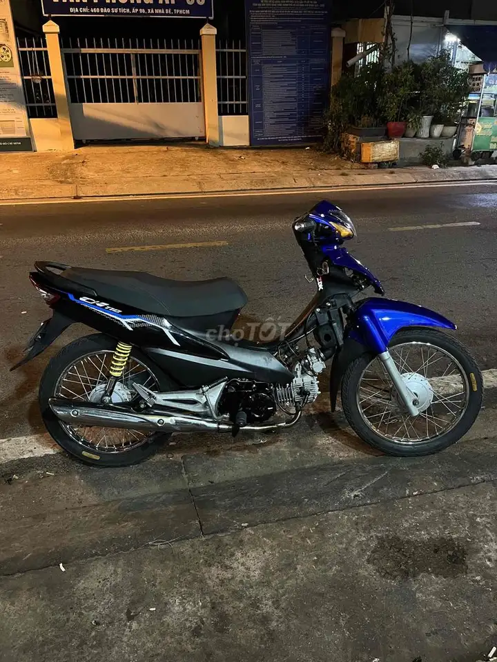 Honda Wave 50cc, черно-синий