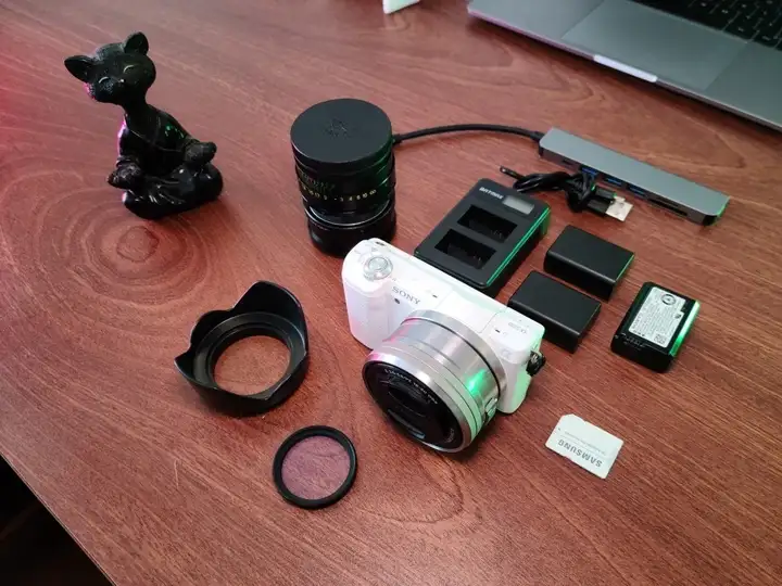Sony a5100 с портретным объективом 58 мм