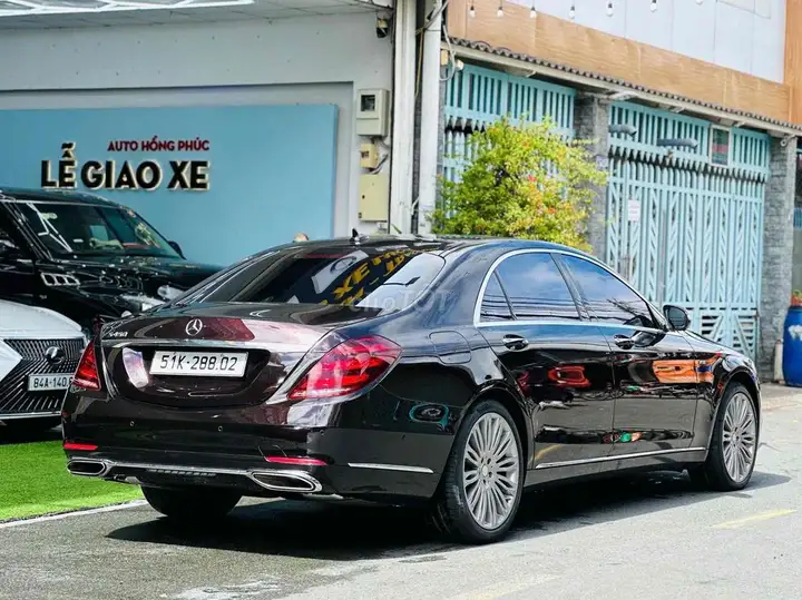 Mercedes S450 L Luxury Nâu Model 2021