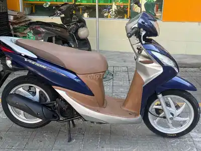 Honda Vision сине-серебристый