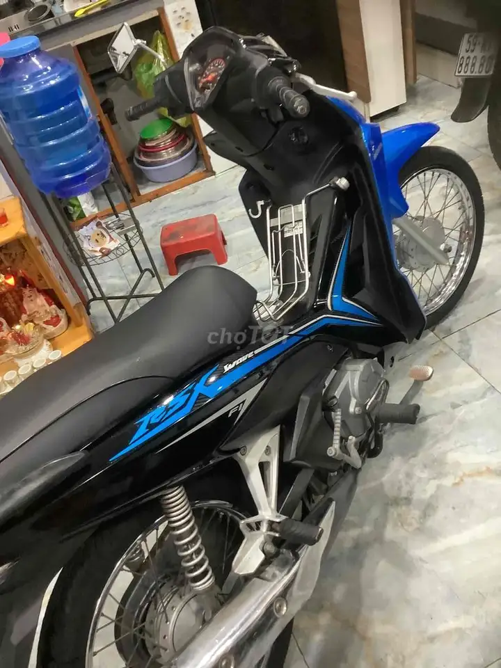 Honda Wave RSX 110 2017 сине-черный