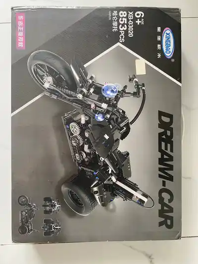 Lego огромный мотоцикл Dream-Car 853 детали