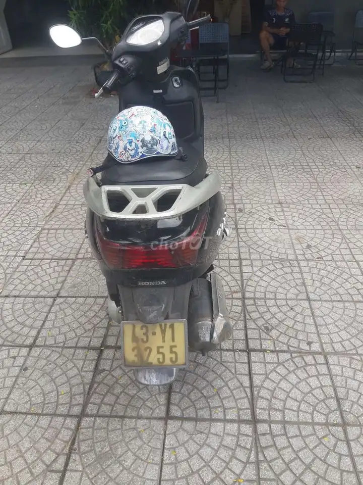 Honda Lead черный скутер