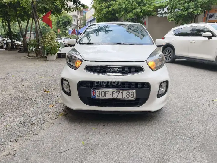 Kia Morning Deluxe 1.2AT 2019 АКПП Белый